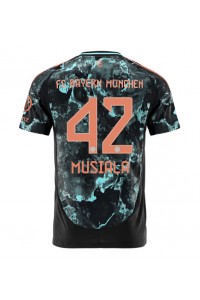 Bayern Munich Jamal Musiala #42 Voetbaltruitje Uit tenue 2024-25 Korte Mouw